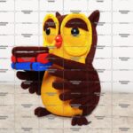 Топиари сова с книгами - газон Eco