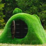 Топиари дом сказочный, h=190см- газон Premium