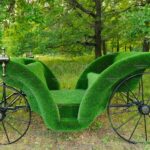 Топиари карета - газон Deluxe