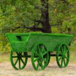 Топиари телега - газон Eco