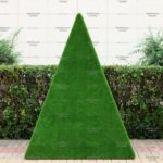 Топиари пирамида, зеленая, большая - газон Eco