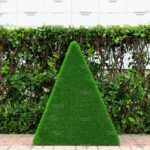 Топиари пирамида, зеленая, маленькая - газон Eco
