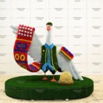 Топиари композиция бардымский гусь - газон Eco