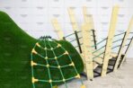 Топиари ракушка большая - газон Deluxe+Eco