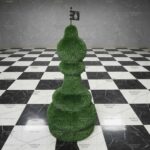 Топиари шахматы слон, h=125 см - газон Deluxe