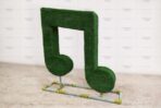Топиари нота, h=160см - газон Deluxe