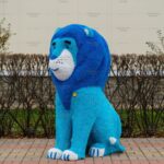 Топиари лев Вин - газон Eco