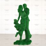 Топиари композиция "Нежность" - газон Есо