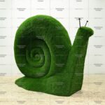 Топиари улитка садовая,  h=200см - газон Deluxe