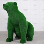 Топиари медведица Монти - газон Eco