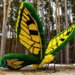 Топиари бабочка Искорка - газон Eco