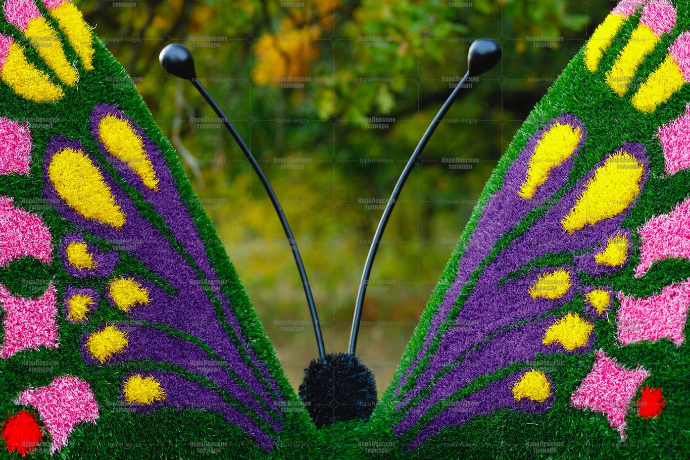 Топиари бабочка Полетта, 1 шт  - газон Eco Топиари бабочка Полетта, 1 шт  - газон Eco