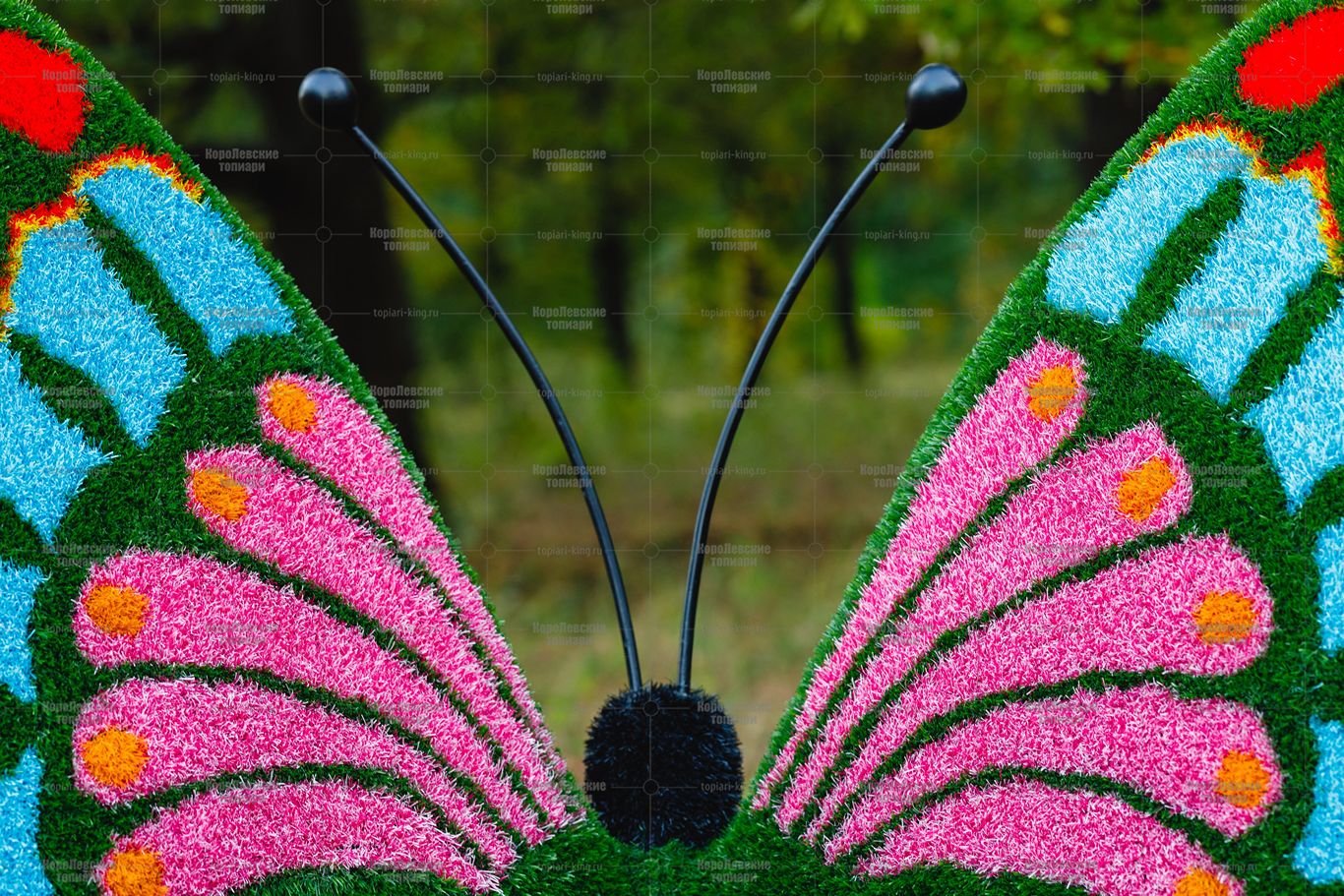 Топиари бабочка Полетта, 1 шт  - газон Eco Топиари бабочка Полетта, 1 шт  - газон Eco