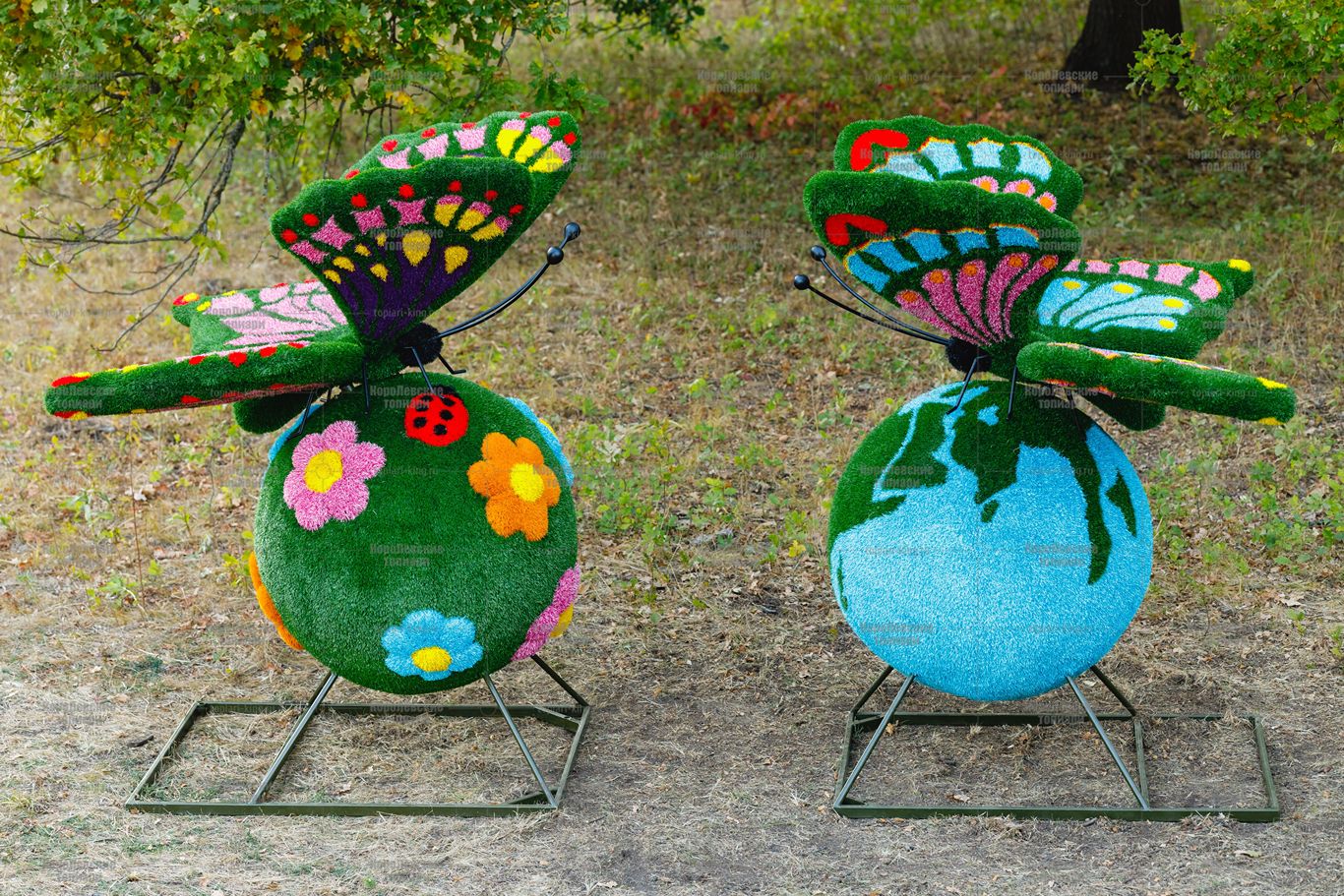 Топиари бабочка Полетта, 1 шт  - газон Eco Топиари бабочка Полетта, 1 шт  - газон Eco