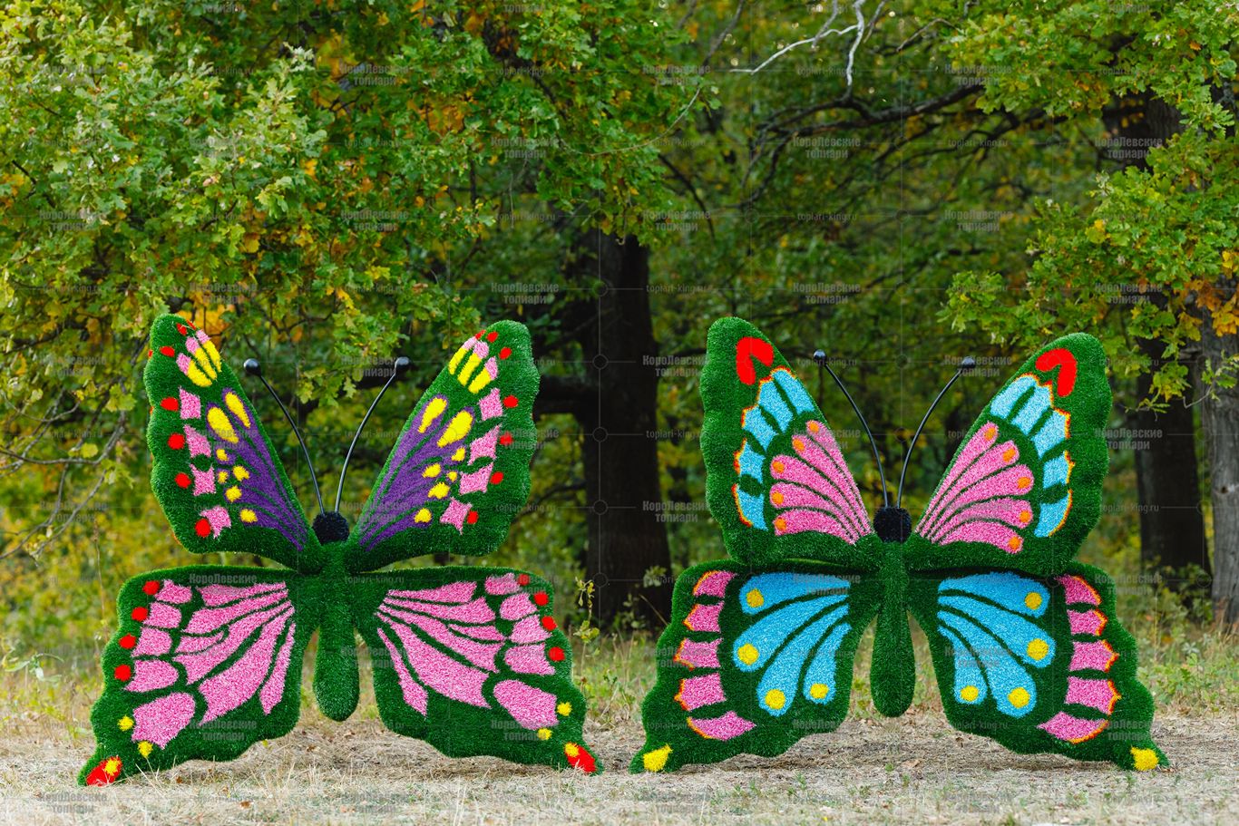 Топиари бабочка Полетта, 1 шт  - газон Eco Топиари бабочка Полетта, 1 шт  - газон Eco