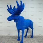 Топиари лось Эдуард - газон Eco