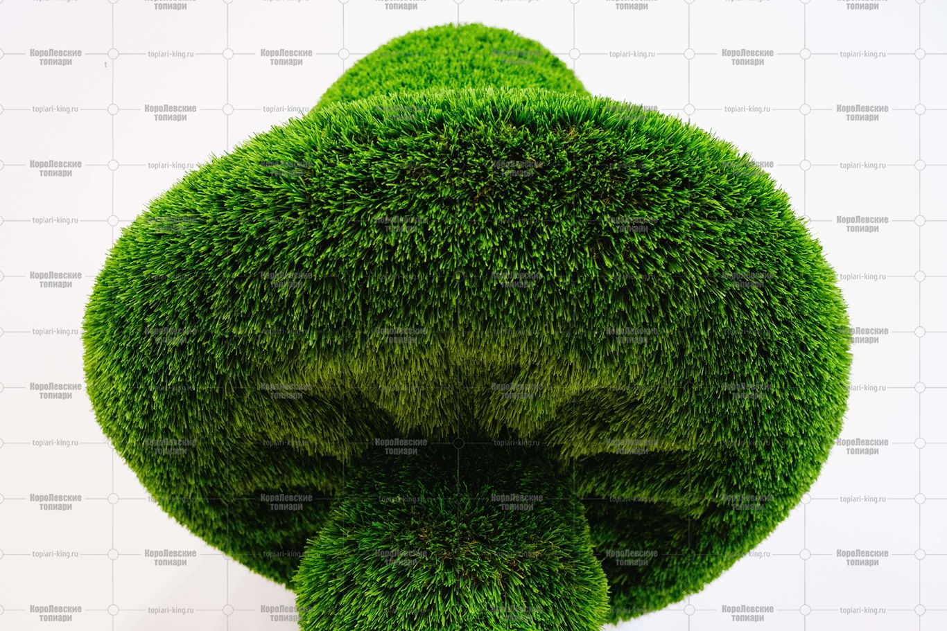 Топиари гриб сказочный, маленький - газон Deluxe Топиари гриб сказочный, маленький - газон Deluxe