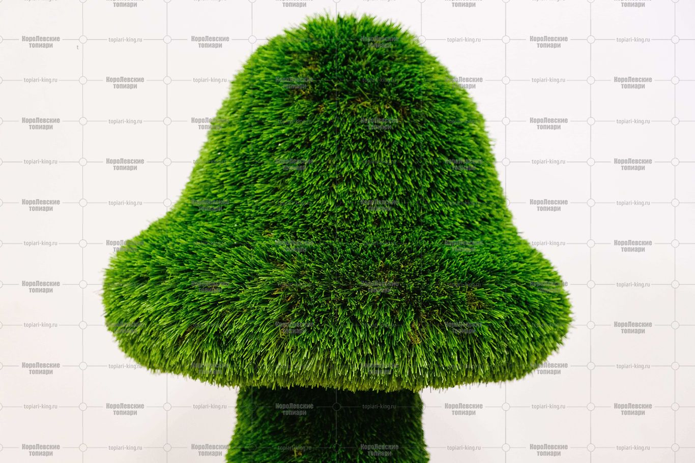 Топиари гриб сказочный, маленький - газон Deluxe Топиари гриб сказочный, маленький - газон Deluxe