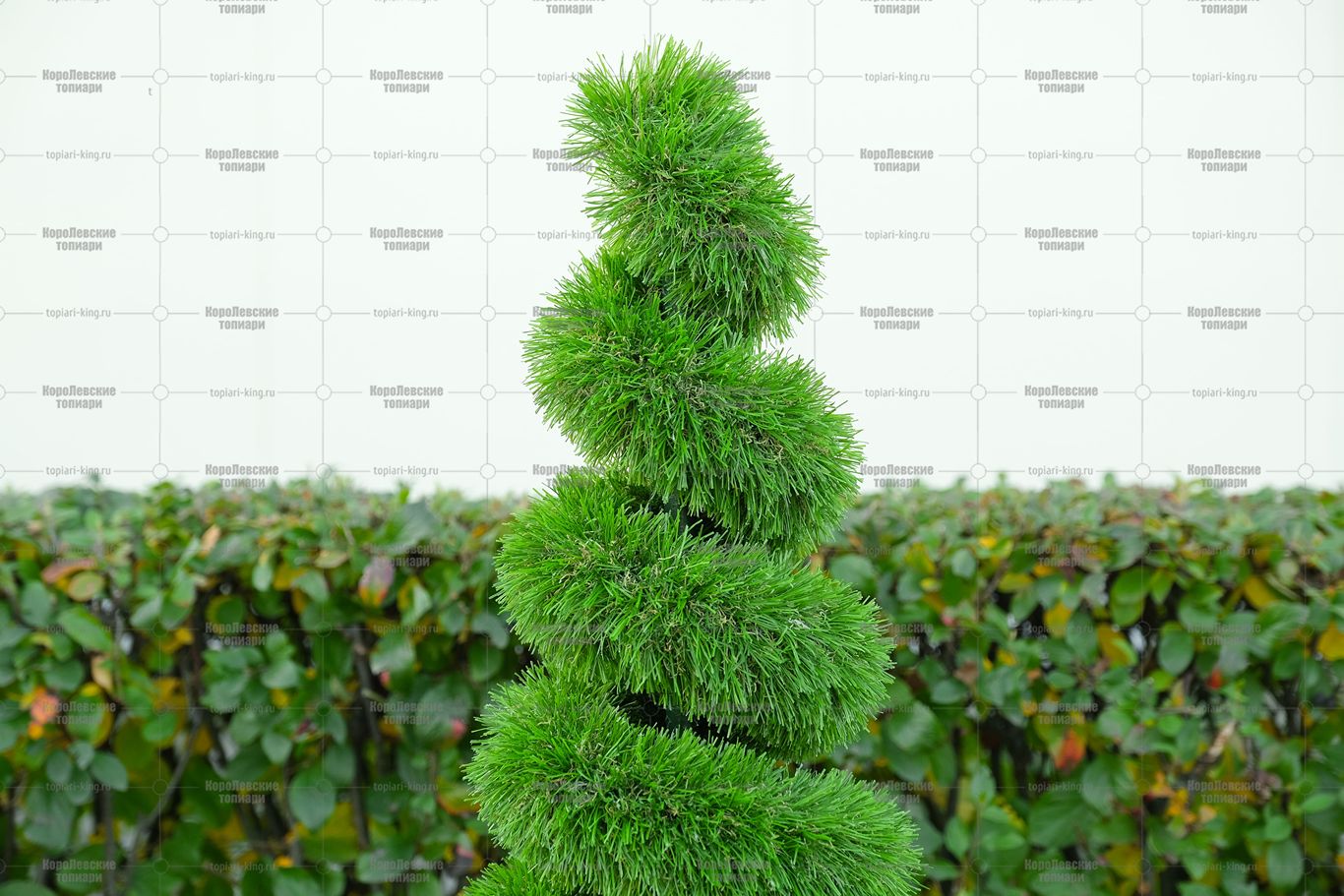 Топиари елка спиралька, h=170 см - газон Deluxe Simple Топиари елка спиралька, h=170 см - газон Deluxe Simple