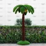 Топиари пальма маленькая, кокосовая, h=250см - газон Deluxe + Eco