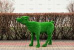 Топиари композиция семья олени Вудс - газон Есо+Deluxe Green