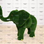 Топиари слоненок африканский, размер  М- газон Deluxe