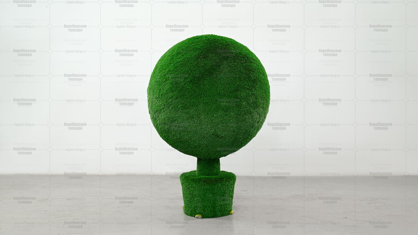 Топиари шар в кашпо - газон Premium Топиари шар в кашпо - газон Premium