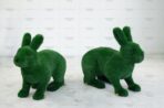 Топиари композиция зайцы, 5шт. - газон Deluxe Green