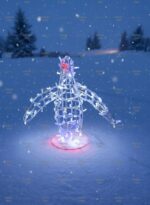 Световая фигура медведь Муни