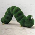 Топиари гусеница - газон Deluxe Green + Eco