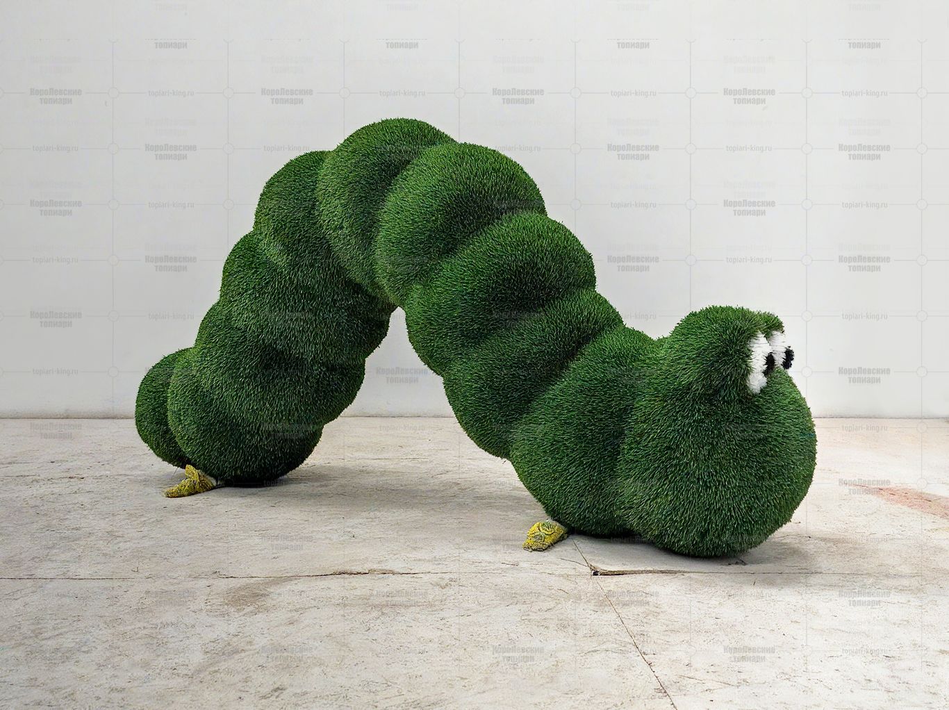 Топиари гусеница - газон Deluxe Green + Eco Топиари гусеница - газон Deluxe Green + Eco