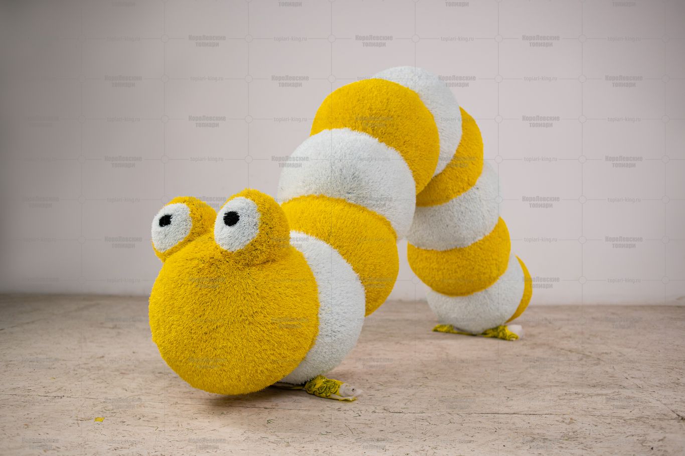 Топиари гусеница, h=100 см - газон Eco Топиари гусеница, h=100 см - газон Eco