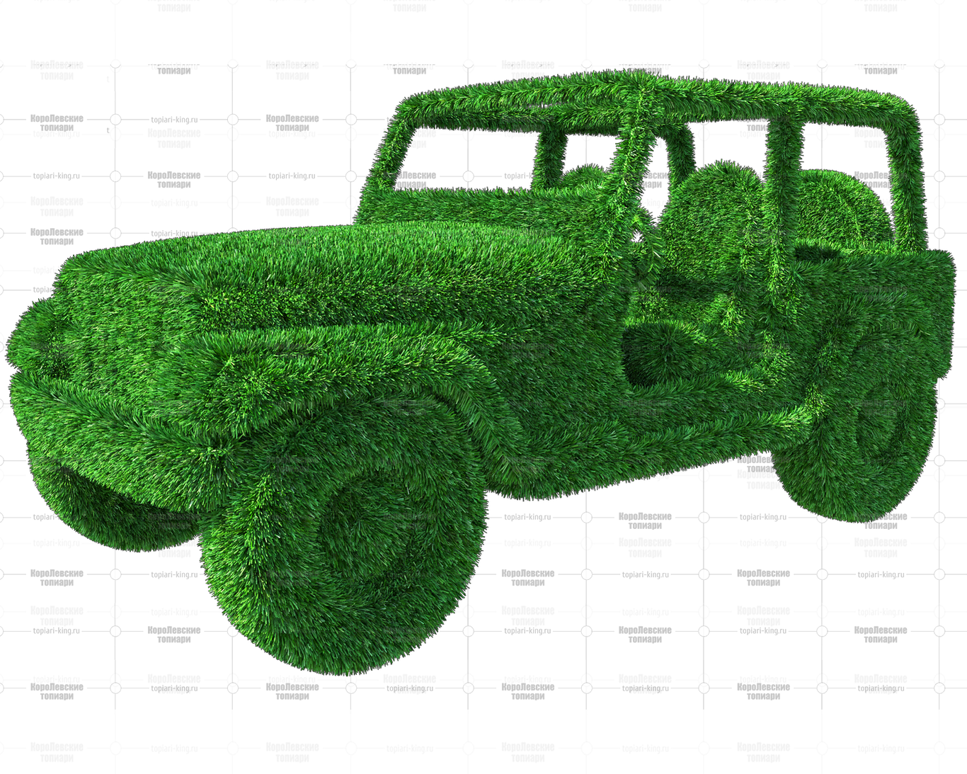 Топиари джип L=100см - гахон Есо Топиари джип L=100см - гахон Есо