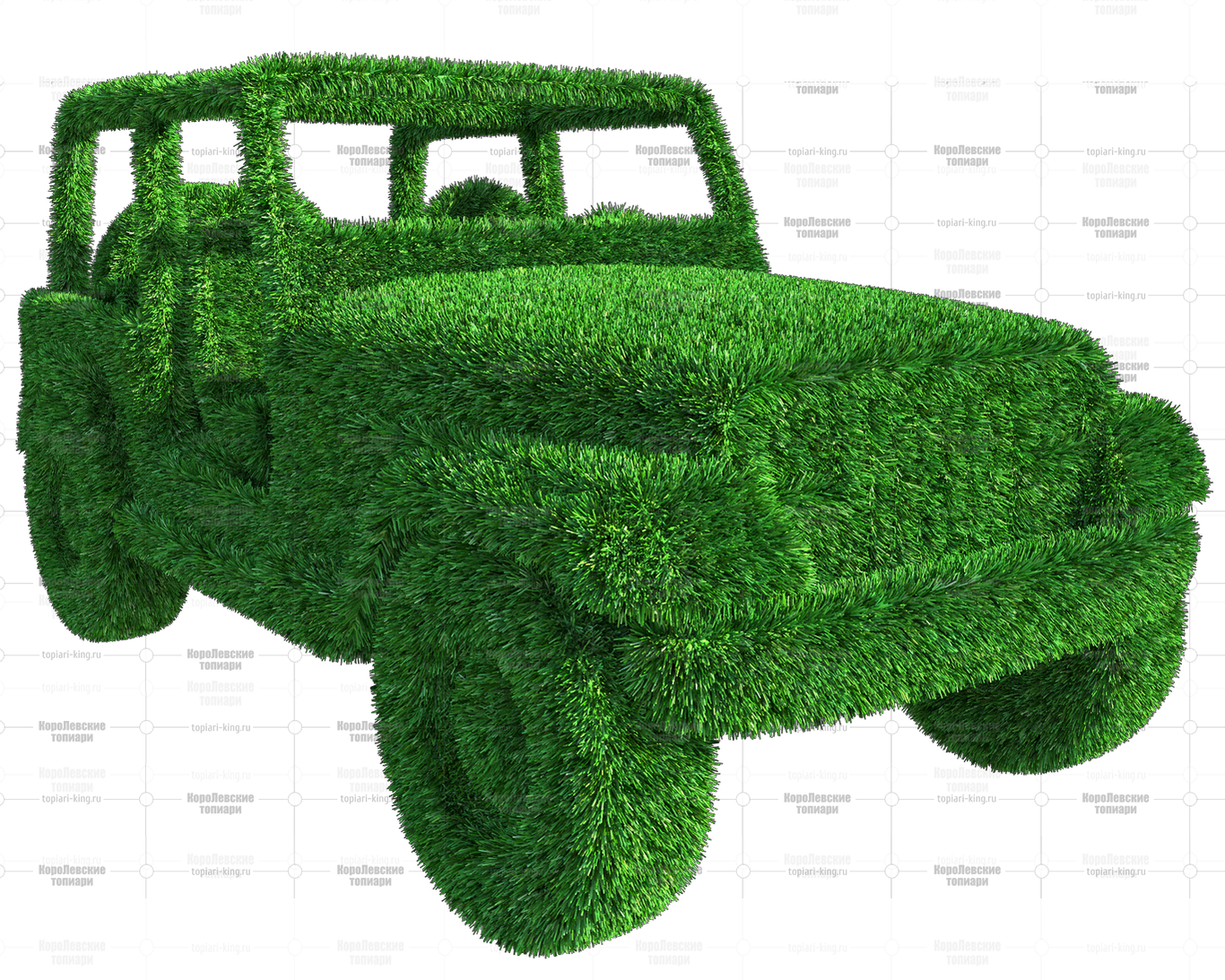 Топиари джип L=100см - гахон Есо Топиари джип L=100см - гахон Есо