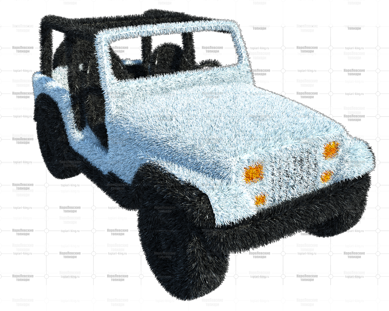 Топиари джип L=100см - гахон Есо Топиари джип L=100см - гахон Есо