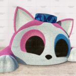 Топиари кот, h=230 см - газон Eco