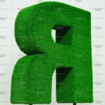 Топиари буква Я, h=100см - газон Deluxe